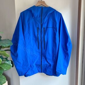 Patagonia NWOT Stormstride Jacket Large Alpine Blue Windproof Lightweight L